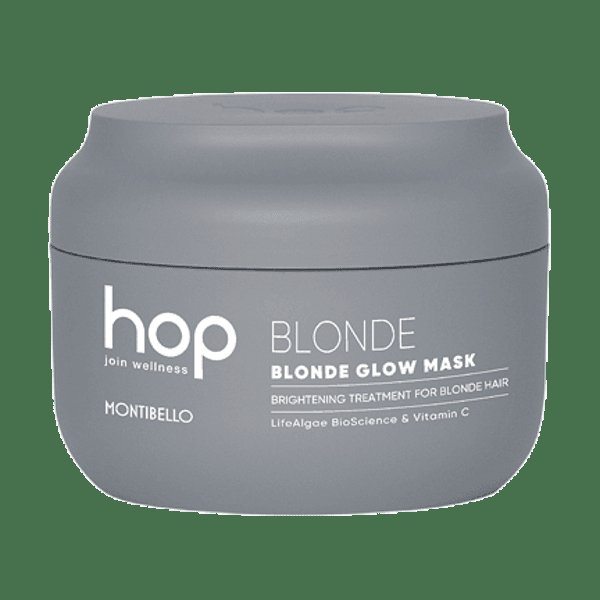 Озаряваща маска за руса коса Montibello Hop Blonde Glow Mask 200ml, козметика, маникюр, прически, фризьор, подстрижки, декорация в beauty studio.